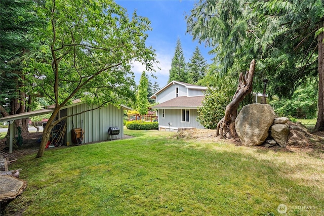 3555 S Holmes View Dr, Langley, WA 98260 - view of green lawn