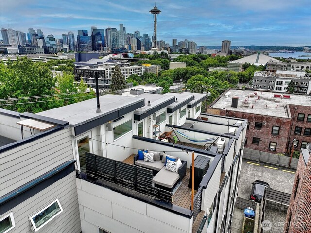 823 Warren Ave N, Seattle, WA 98109 - skyline view