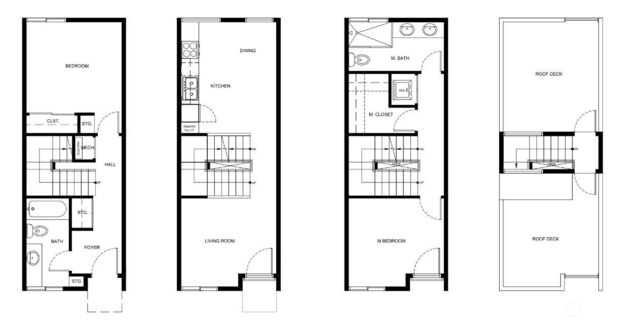 823 Warren Ave N, Seattle, WA 98109 - view of home floor plan