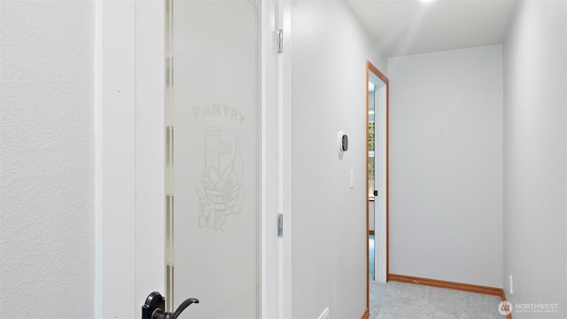 4762 NE Tree Ridge Ln, Poulsbo, WA 98370 - corridor featuring carpet flooring and baseboards