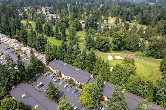 17514 151st Ave SE Unit 1-4, Renton, WA 98058 - aerial view of property and surrounding area with a local golf course and nearby suburban area
