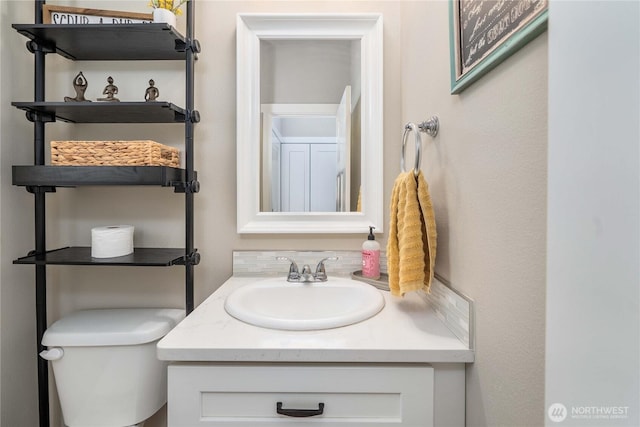 3294 Prill Rd, Centralia, WA 98531 - bathroom featuring toilet and vanity