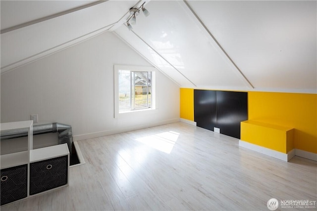 2413 Queen St, Bellingham, WA 98229 - additional living space with wood finished floors and lofted ceiling