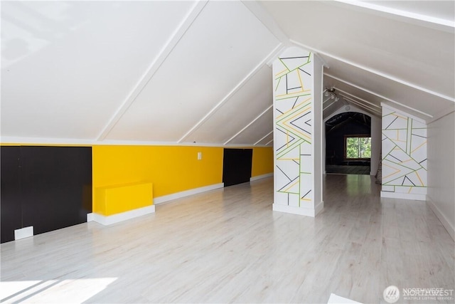 2413 Queen St, Bellingham, WA 98229 - bonus room featuring lofted ceiling and wood finished floors