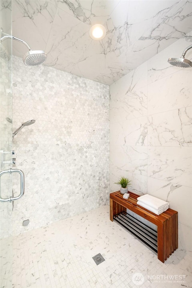 6209 32nd Ave NE, Seattle, WA 98115 - full bath with a marble finish shower