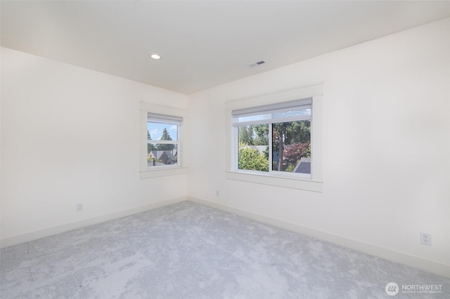 6209 32nd Ave NE, Seattle, WA 98115 - carpeted spare room featuring baseboards and recessed lighting