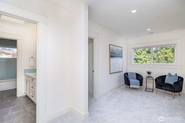 6209 32nd Ave NE, Seattle, WA 98115 - sitting room featuring recessed lighting and baseboards