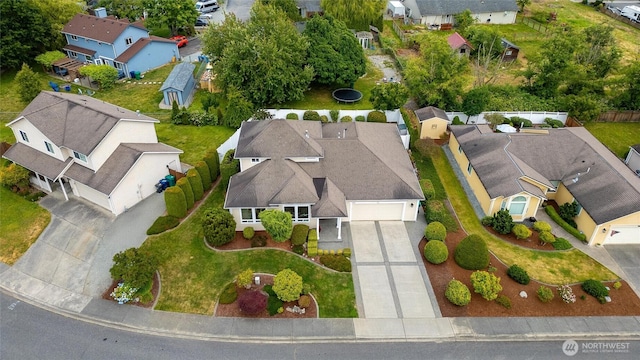 2108 S 18th St, Mount Vernon, WA 98274 - aerial view of residential area