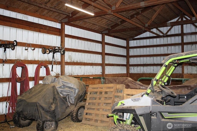 79 Duck Lake Rd, Omak, WA 98841 - garage with metal wall