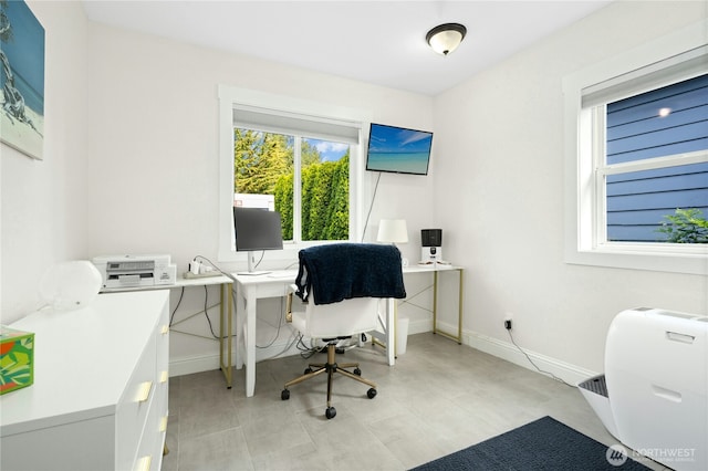 9359 SW 31st Pl, Seattle, WA 98126 - office area with baseboards