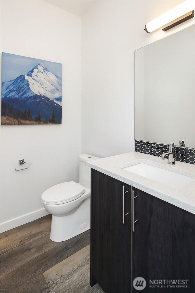 16547 NE 92nd Pl Unit 6A, Redmond, WA 98052 - bathroom with vanity and wood finished floors
