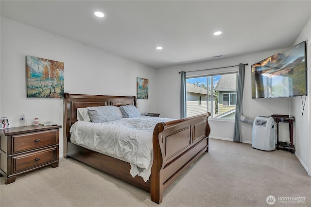 4023 Tribute Ave E, Fife, WA 98424 - bedroom featuring light colored carpet and recessed lighting