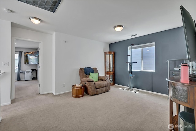 4023 Tribute Ave E, Fife, WA 98424 - sitting room featuring carpet and baseboards