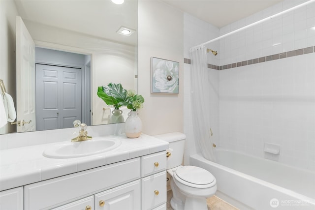 2241 13th Ave W, Seattle, WA 98119 - full bathroom featuring vanity and shower / tub combo