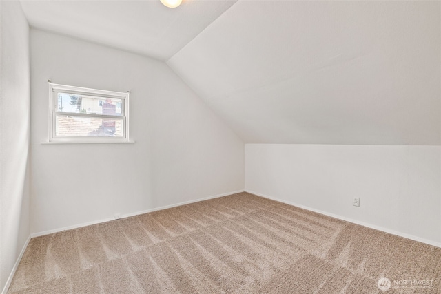 6719 46th Ave S, Seattle, WA 98118 - bonus room featuring vaulted ceiling and carpet