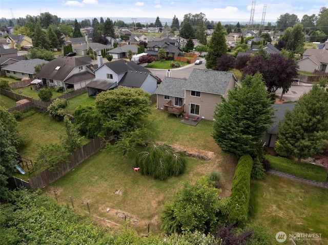 1521 90th Dr NE, Lake Stevens, WA 98258 - aerial perspective of suburban area