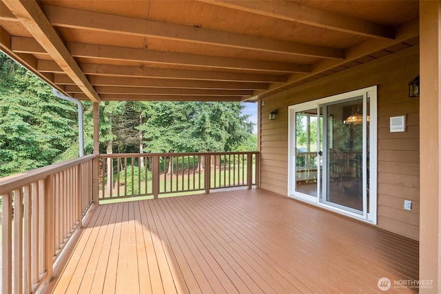 107 Gilbert Rd N, Onalaska, WA 98570 - view of deck