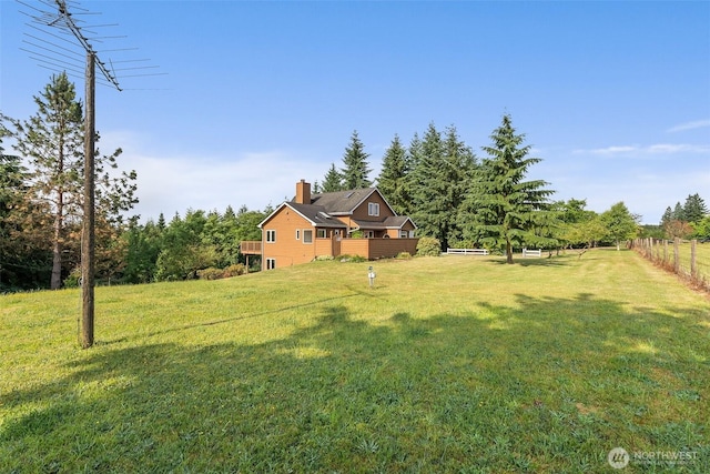 107 Gilbert Rd N, Onalaska, WA 98570 - view of yard