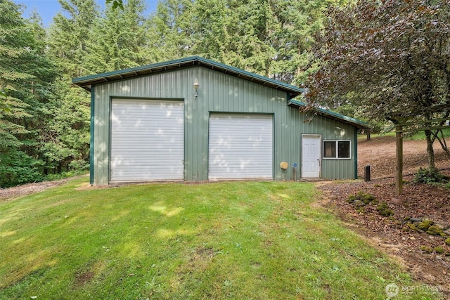 107 Gilbert Rd N, Onalaska, WA 98570 - view of detached garage