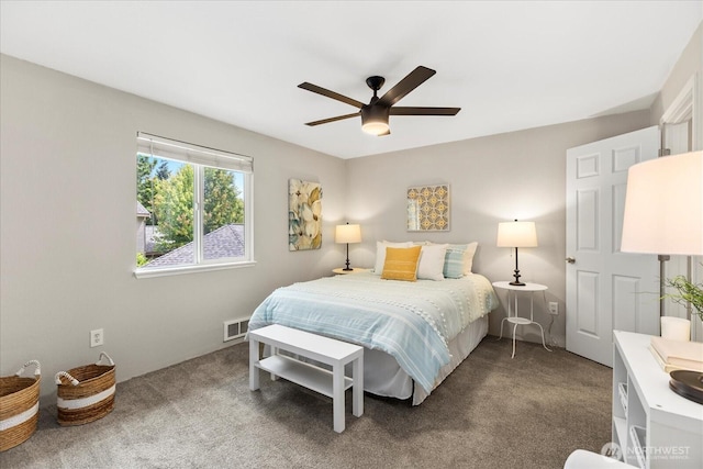 115 124th St SE Unit G5, Everett, WA 98208 - bedroom featuring carpet and ceiling fan