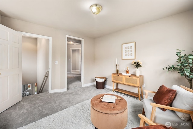 1514 232nd Pl SW, Bothell, WA 98021 - living area with an upstairs landing and carpet floors