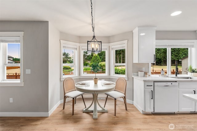 1514 232nd Pl SW, Bothell, WA 98021 - dining room featuring light wood-style flooring and recessed lighting