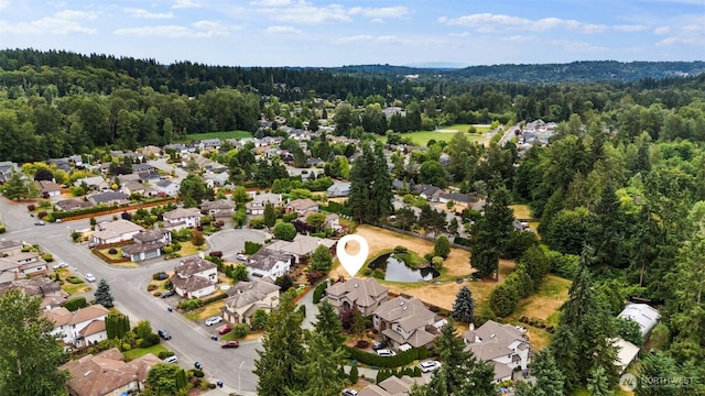 1514 232nd Pl SW, Bothell, WA 98021 - aerial view of property's location with nearby suburban area