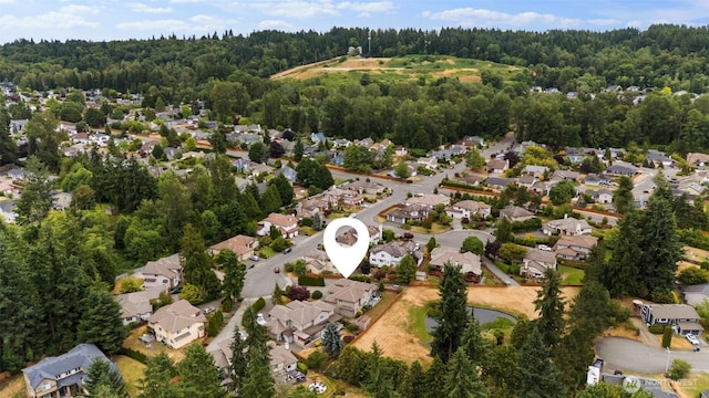 1514 232nd Pl SW, Bothell, WA 98021 - view of property location with a heavily wooded area and nearby suburban area