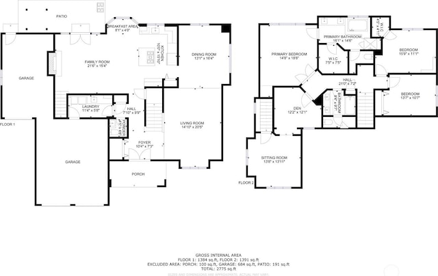 1514 232nd Pl SW, Bothell, WA 98021 - view of property floor plan