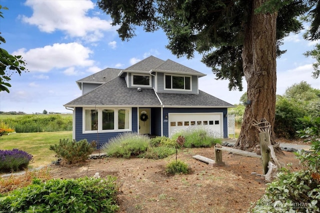 179 Perry Dr, Coupeville, WA 98239 - view of front of property featuring a shingled roof and a garage