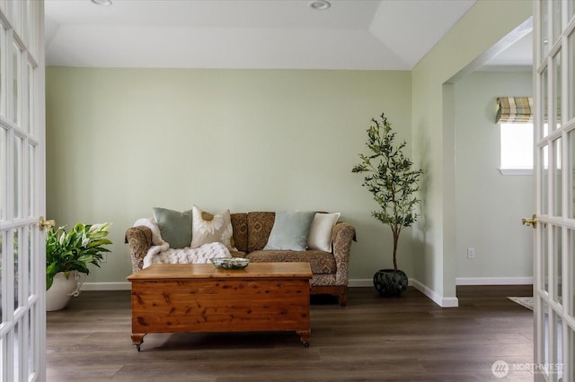 179 Perry Dr, Coupeville, WA 98239 - living area featuring wood finished floors