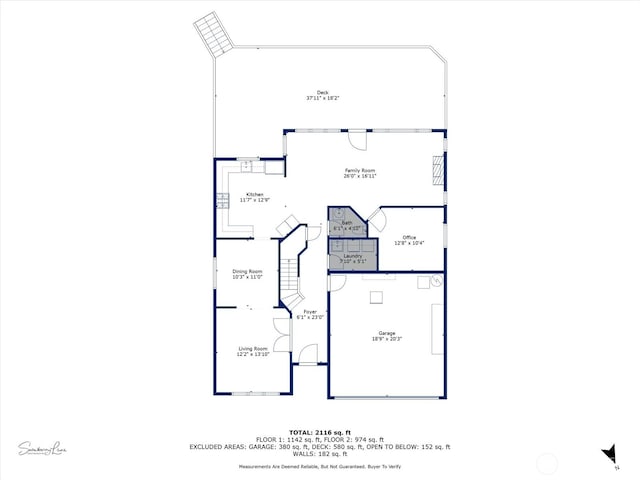 179 Perry Dr, Coupeville, WA 98239 - view of floor plan / room layout