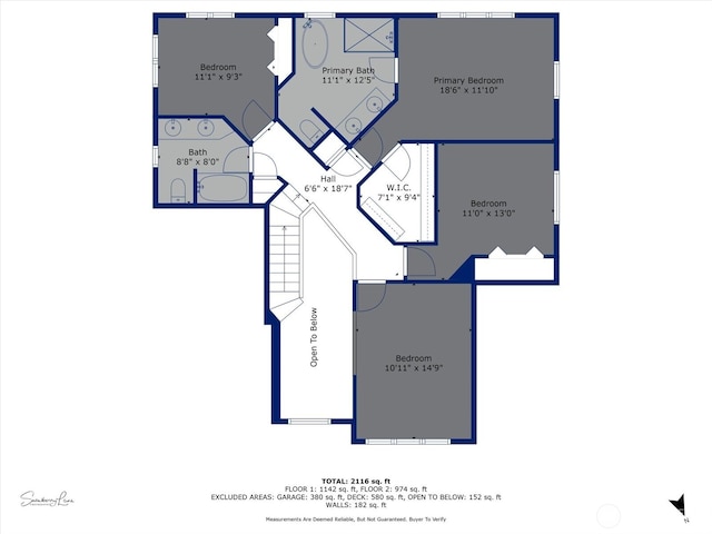 179 Perry Dr, Coupeville, WA 98239 - view of floor plan / room layout