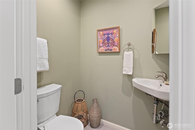 3420 210th Pl NE, Sammamish, WA 98074 - bathroom featuring toilet and baseboards