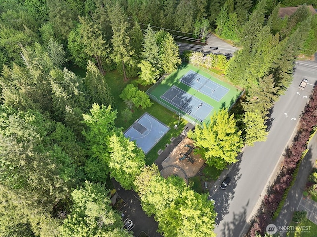 3420 210th Pl NE, Sammamish, WA 98074 - aerial view of a heavily wooded area