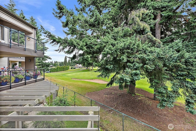 2313 S Cedar St Unit 107, Tacoma, WA 98405 - view of yard with view of golf course