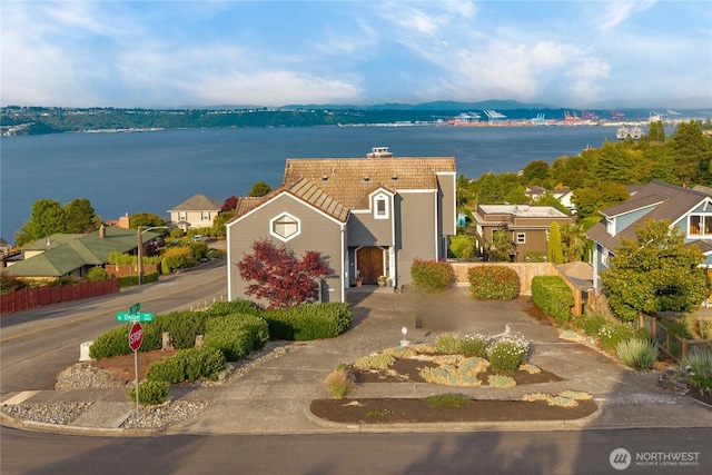 3519 N Union Ave Unit 2, Tacoma, WA 98407 - aerial view of property and surrounding area with a large body of water