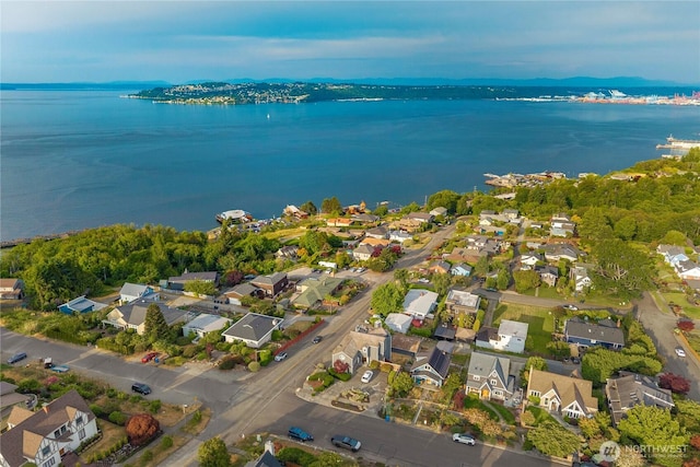 3519 N Union Ave Unit 2, Tacoma, WA 98407 - aerial perspective of suburban area with a large body of water