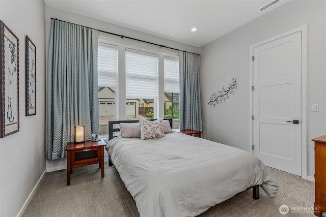 18500 NE 79th, Vancouver, WA 98682 - carpeted bedroom with baseboards and recessed lighting