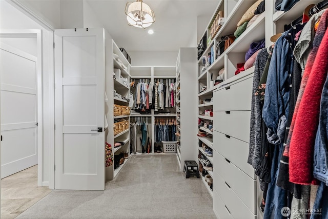 18500 NE 79th, Vancouver, WA 98682 - spacious closet with a chandelier and carpet