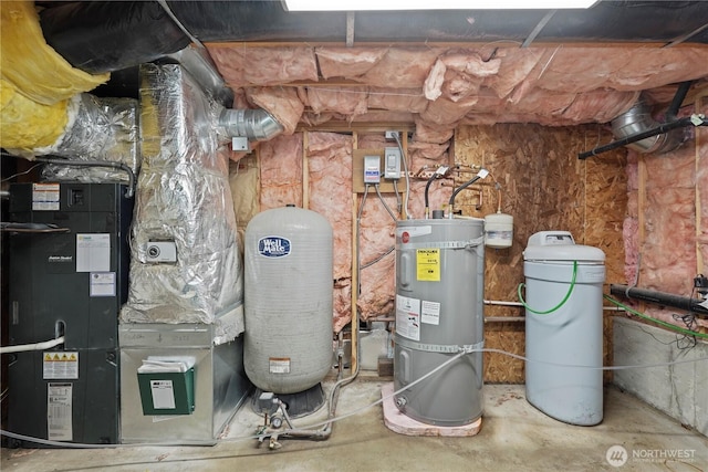 9910 Fairview Lake Rd SW, Port Orchard, WA 98367 - utility room with secured water heater