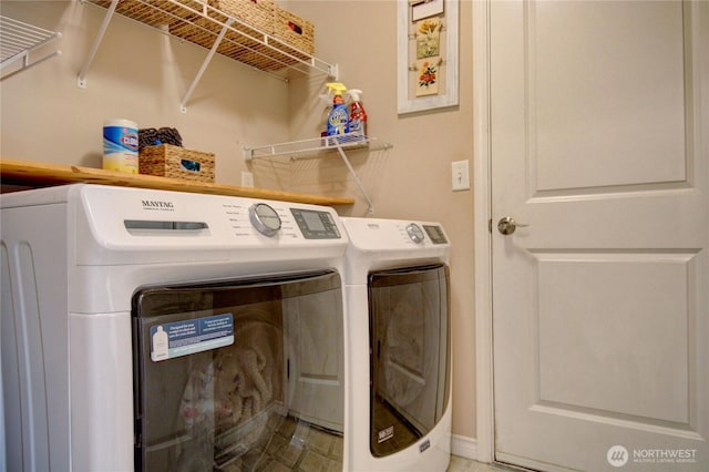 4031 Alyssa Ct, Bellingham, WA 98226 - washroom with washer and clothes dryer
