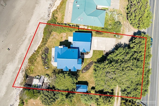 2369 W Beach Rd, Oak Harbor, WA 98277 - view of property location featuring property boundaries highlighted