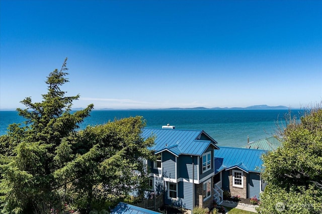 2369 W Beach Rd, Oak Harbor, WA 98277 - water view with mountains