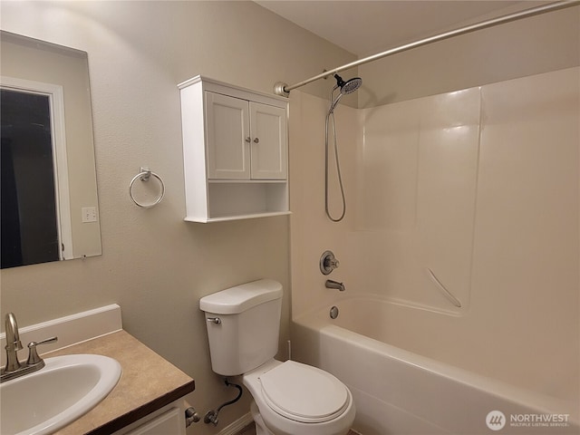 17311 154th Way SE, Yelm, WA 98597 - bathroom featuring vanity and shower / tub combination