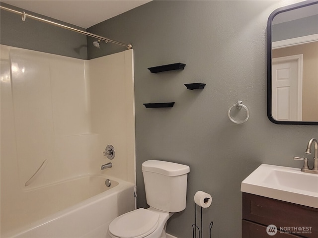 17311 154th Way SE, Yelm, WA 98597 - bathroom with vanity and shower / bath combination