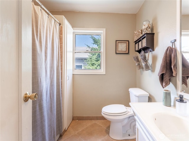 1018 Vassar Ave, Wenatchee, WA 98801 - bathroom featuring vanity, tile patterned flooring, and curtained shower