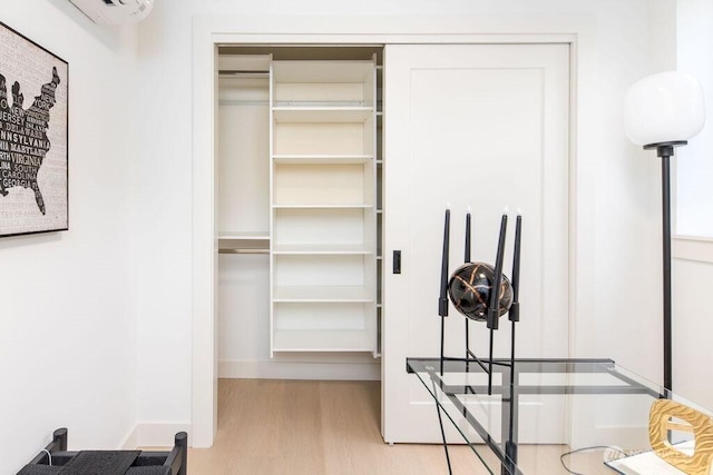 2216 18th Ave S, Seattle, WA 98144 - closet featuring a wall mounted AC