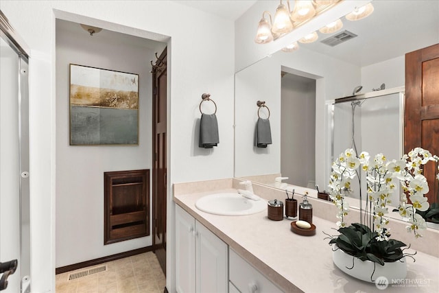 17722 6th Ave W, Bothell, WA 98012 - full bath featuring vanity and a shower stall