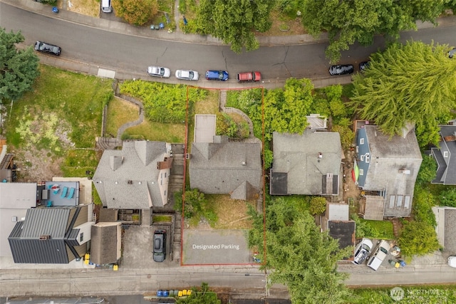 720 N Forest St, Bellingham, WA 98225 - aerial perspective of suburban area
